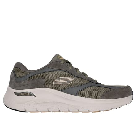 Skechers Arch Fit 2.0 - The Keep - Heren Sneakers - Olijfgroen