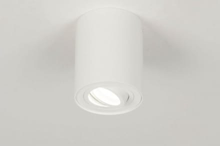 Lumidora Opbouwspot 73720 - HONEY - GU10 - Wit - Aluminium - ⌀ 9.7 cm