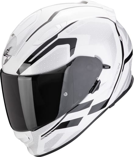 Scorpion EXO-491 Kripta Wit-Zwart Integraalhelm - Helm