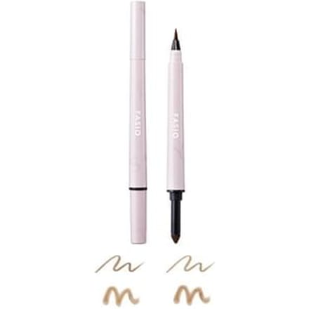 Kose - Fasio Liquid & Powder Eyebrow 03 Light Brown