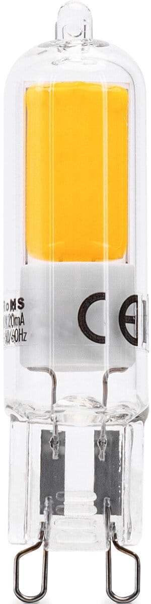 LED Lamp - Velvalux - G9 Fitting - Dimbaar - 3W - Warm Wit 3000K | Vervangt 32W