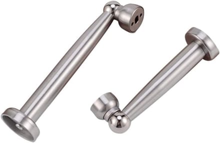 2-Pack Magnetische Deurstopper met Soft-Catch RVS Hoge Zuigkracht
