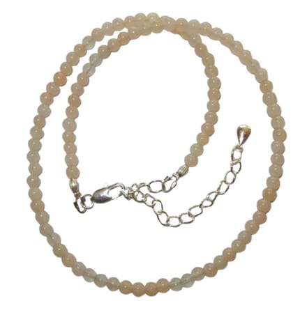 Natuurlijk Agaat Collier Beige