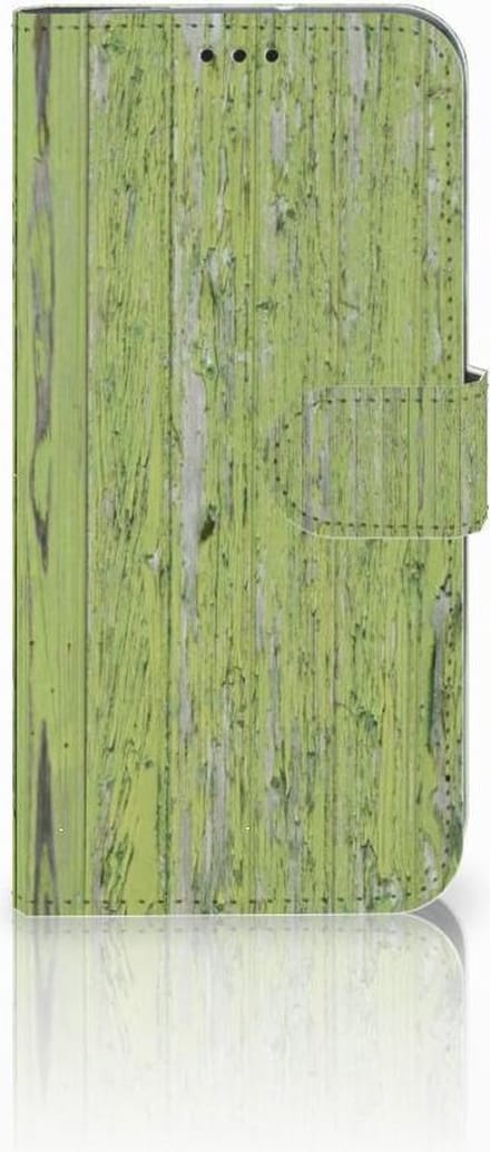 Motorola Moto G7 | G7 Plus Book Style Case Green Wood