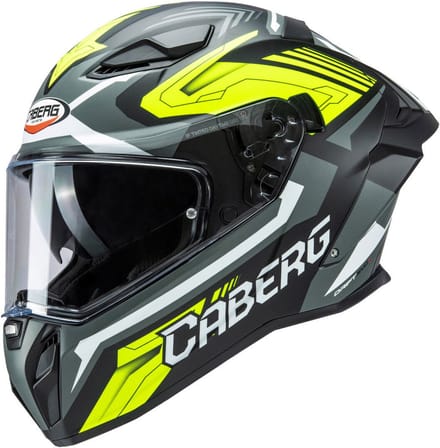 Caberg Drift Evo II Jamara Mat Zwart Grijs Neon Geel Integraalhelm - Helm