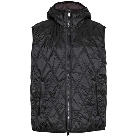 Diesel Herenco Quilted Gilet (Zwart)