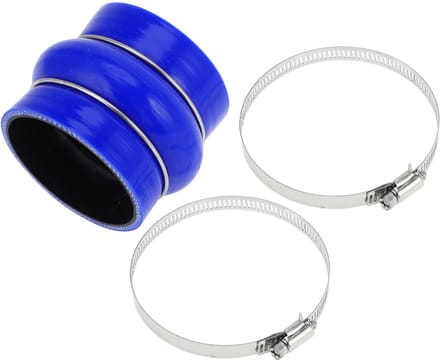 Dailygoods- Koelmiddelslang Hump - Siliconenmateriaal - Binnendiameter 76 mm - Lengte 76 mm - Dikte 5 mm - Max. temperatuur 300℃ - Siliconenslang