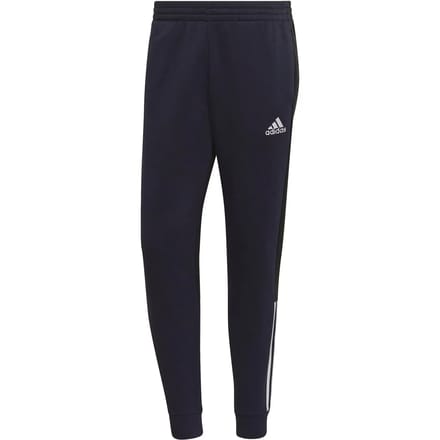 Adidas essentials colorblock fleece joggingbroek in de kleur marine.