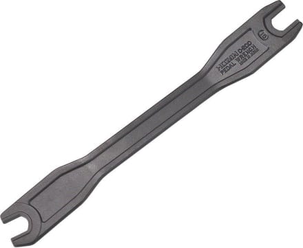 Cyclus Pedaalsleutel - Dubbele 15 mm aansluiting - Veilig ontwerp - 310 mm - Zwart