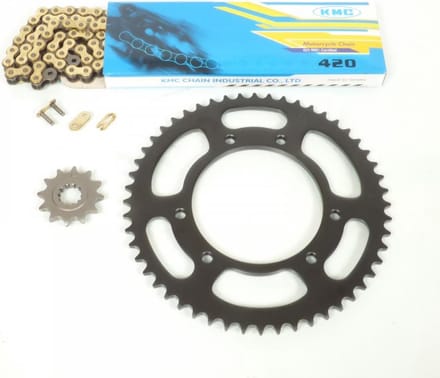 Kit chaîne Teknix pour Moto Rieju 50 SMX 2003 à 2008 Neuf