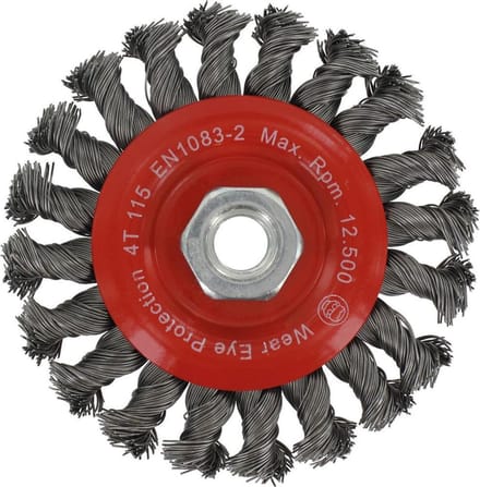 Ivana Rondborstel Getordeerd Staaldraad M14 115x0.50mm