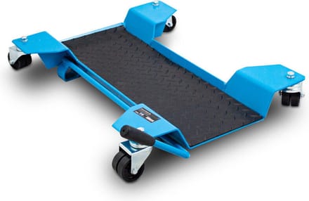 Manoeuvreerhulp motor - max. 250kg - voor middenbok - 4 dubbele 360° wielen