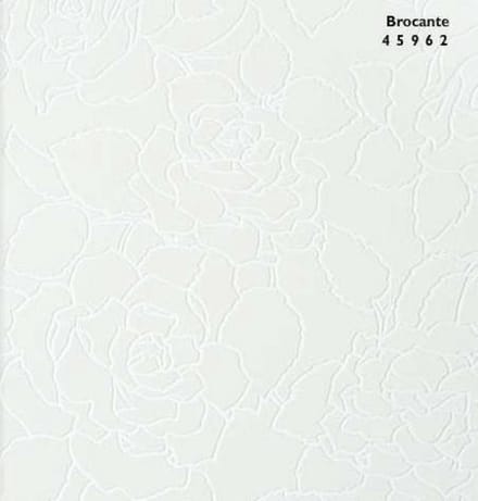 Wit bloemen metalic romantisch behang 45962