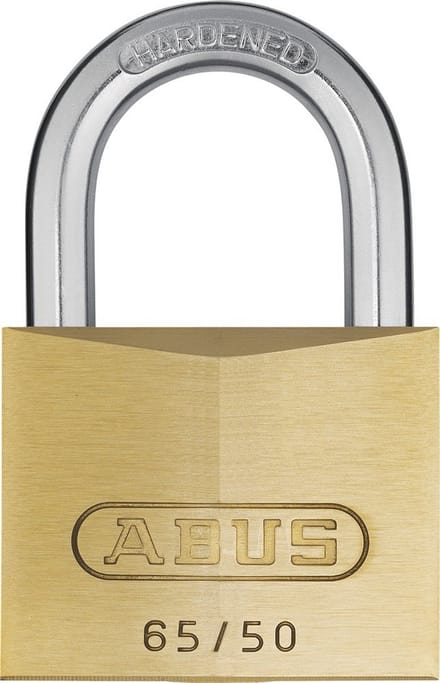 ABUS Hangslot - 50mm - gelijksluitend - KA504 - messing/beugel gehard staal