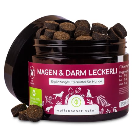 300g Wolfsbacher natuurlijke traktaties Maag&Darm hondensnacks