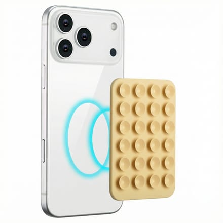 Selencia MagSafe zuignap telefoonhouder - Butter Yellow