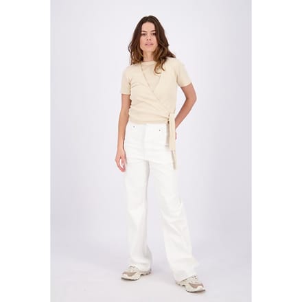 RAIZZED Oasis Color Jeans Real White Maat: W23L32 | Flared Jeans Outlet | Dames | Wit