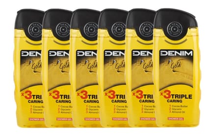 Denim Douchegel - Gold - 6 x 250 ml