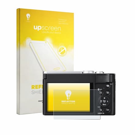 upscreen - Screenprotector voor Panasonic Lumix DC-TZ99E-S - Folie Beschermfolie anti glare matte
