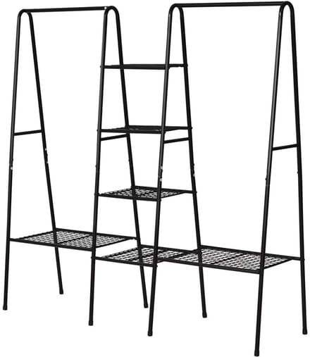 Kledingrek Metaal - Kledinghangers - Dressboy - Zwart