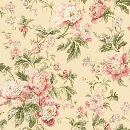 York WA7806 Vinyl Behang – Engelse Bloemenprint – Romantisch Landelijk Behang – 53 cm x 10 m