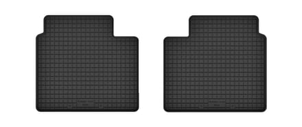 Wielganizator BasicProtect - Auto Rubber Matten - Achter - Anti-Slip - Weerbestendig