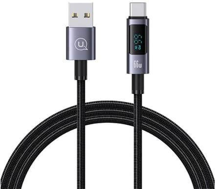 Usams Usb-C Naar Usb-A Kabel 66W 6A Voor Snel Opladen Van Telefoon