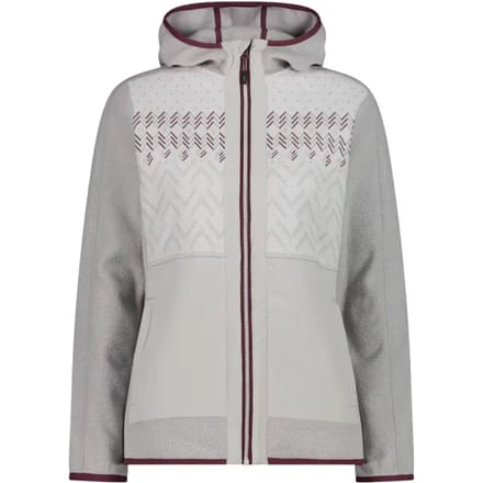 Dames fleece met capuchon CMP