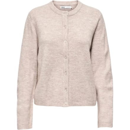 Loose Fit gebreid jack met ronde hals model 'SIMONI'