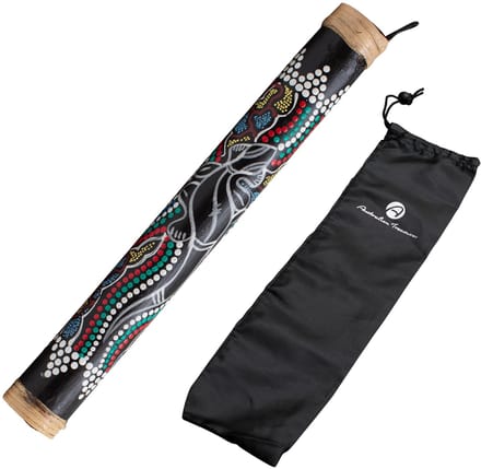 Rainstick 40cm beschilderd – kleurrijk design