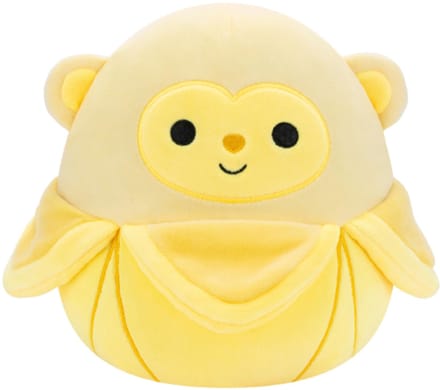Squishmallows Pierogi Banaan Aap Pluche Knuffel 20 cm