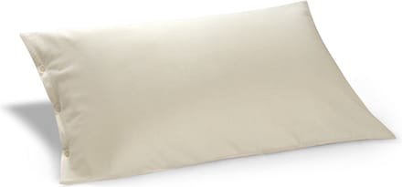 Yumeko kussensloop flanel natuurlijk 40x80 - Biologisch & ecologisch - 1 stuk