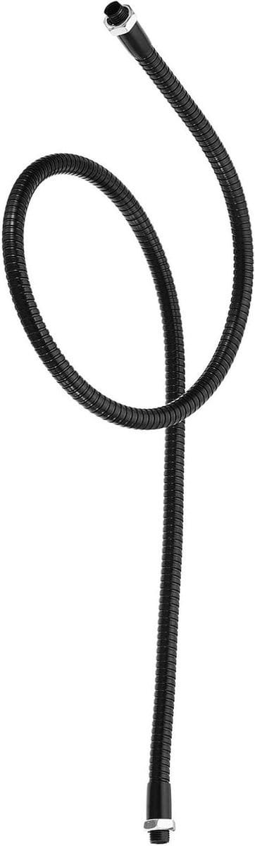 Zwanenhals Slang - Flexibele Arm - Doe-het-zelf Projecten - Buigbaar Metaal - 80 cm - Zwart