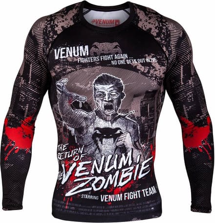 Venum Zombie Return Rash Guard L / S compressieshirt - M