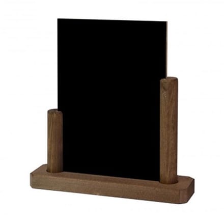 Krijt-tafelstandaard - A4 - type 3 - Dubbelzijdig beschrijfbaar - Beschrijfbaar vlak 20x31cm