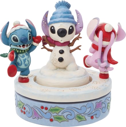 Disney Traditions Stitch and Angel Rotator
