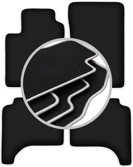 CARLUX-SILVER automatten voor: Suzuki Grand Vitara I 5-deurs (1998-2005)