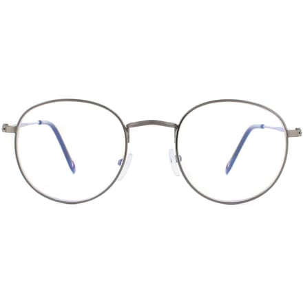 Montana Eyewear HBLF54 Blauw licht filter leesbril +1.00 Gunmetal