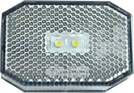 Aspock - Led zijmarkering wit - Contourverlichting - Markeringslamp - Aspock flexipoint - 12v