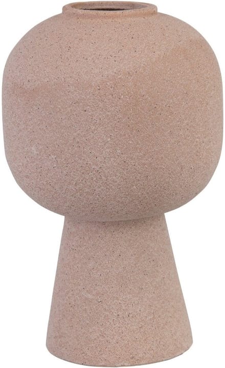Mica vaas beige 21 cm hoog