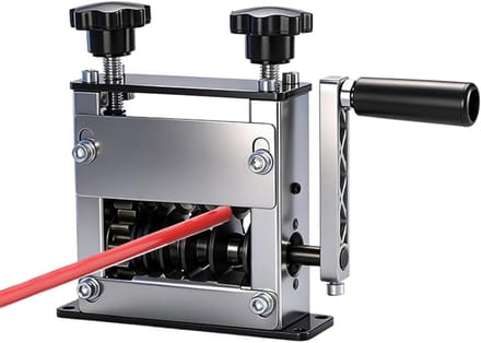 Koperdraad Stripmachine - Kabelstripper - Afval Koper Strippen - Verstelbare Hoogte - 1-17 Mm - Zilver