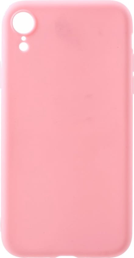 Peachy Matte TPU Case Flexibel geschikt voor iPhone XR - Roze