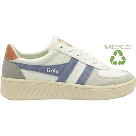 Gola damessneaker Grandslam Trident wit lavendel