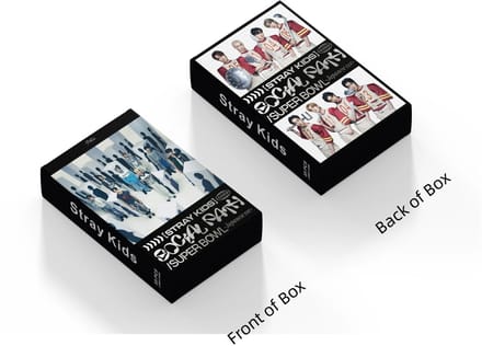 KPOP 55pcs/box Stray Kids Social Path Photocard