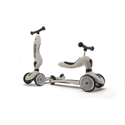 Scoot & Ride Scoot and Ride Highwaykick 1 loopfiets en step Light Sand Brown unisex