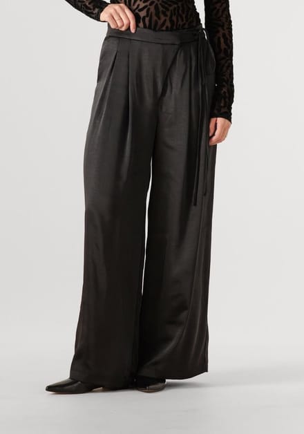 EDITED Katie Trousers Broeken Dames - Zwart - Maat 38