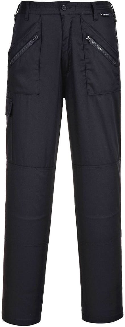 Portwest Dames Action Broek S687 - Zwart Lang - S