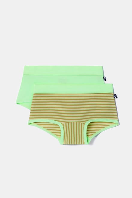 Woody Meisjes boxer set lichtgroen + str - maat 104/4J