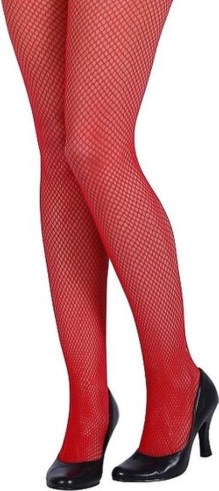 Netpanty rood S/M