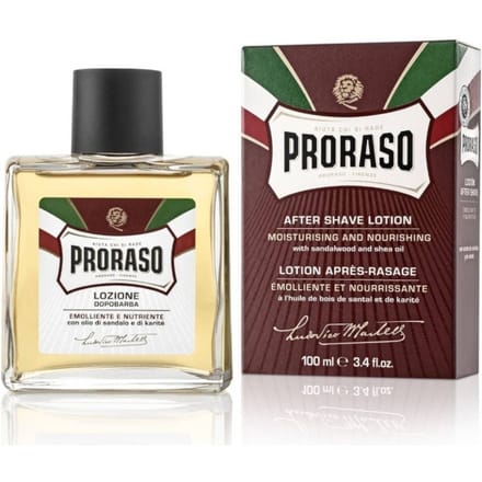 Proraso Red Nourish Aftershave lotion Lichaamsverzorging Heren 100 ml